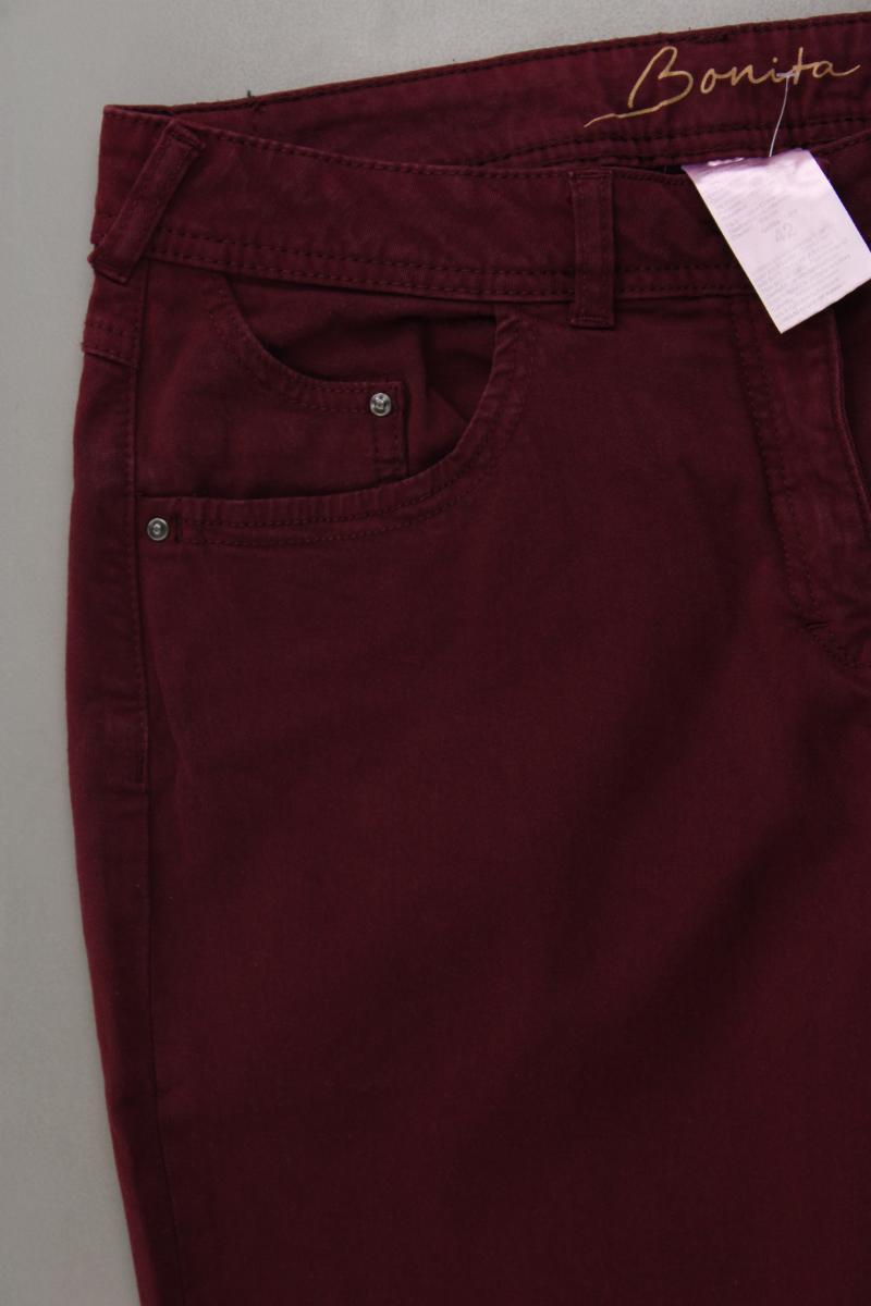 Bonita Five-Pocket-Hose Gr. 42 lila aus Baumwolle