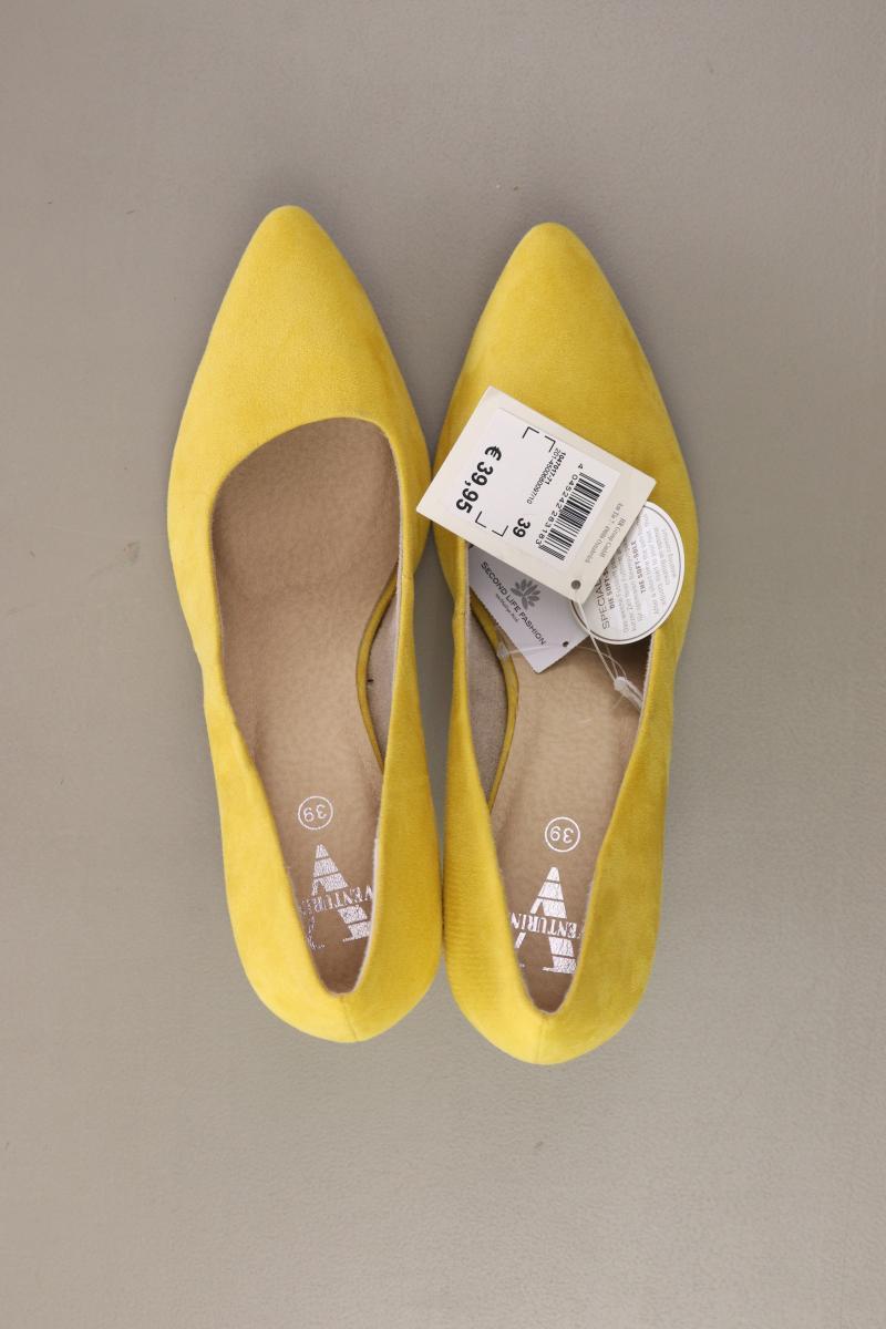 Venturini Milano Pumps Gr. 39 neu mit Etikett Neupreis: 39,95€! gelb