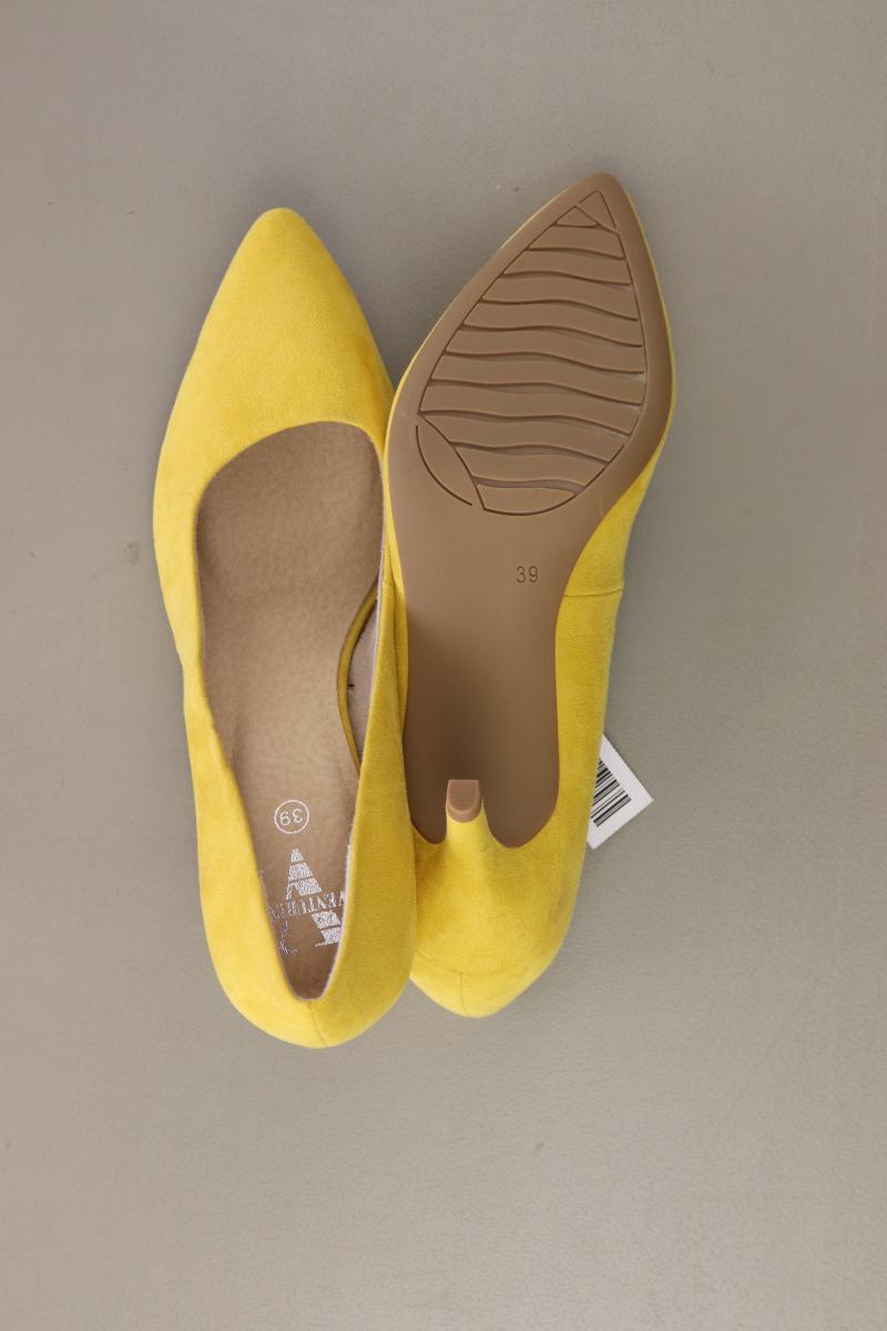 Venturini Milano Pumps Gr. 39 neu mit Etikett Neupreis: 39,95€! gelb