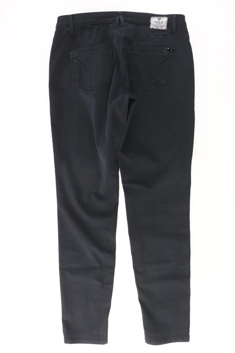 Pulz Jeans Straight Jeans Gr. 40 schwarz aus Baumwolle