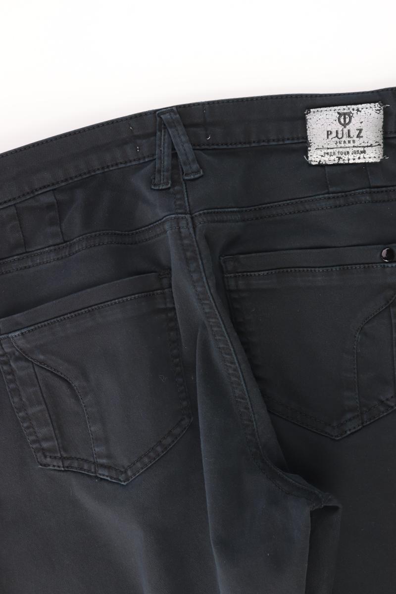 Pulz Jeans Straight Jeans Gr. 40 schwarz aus Baumwolle