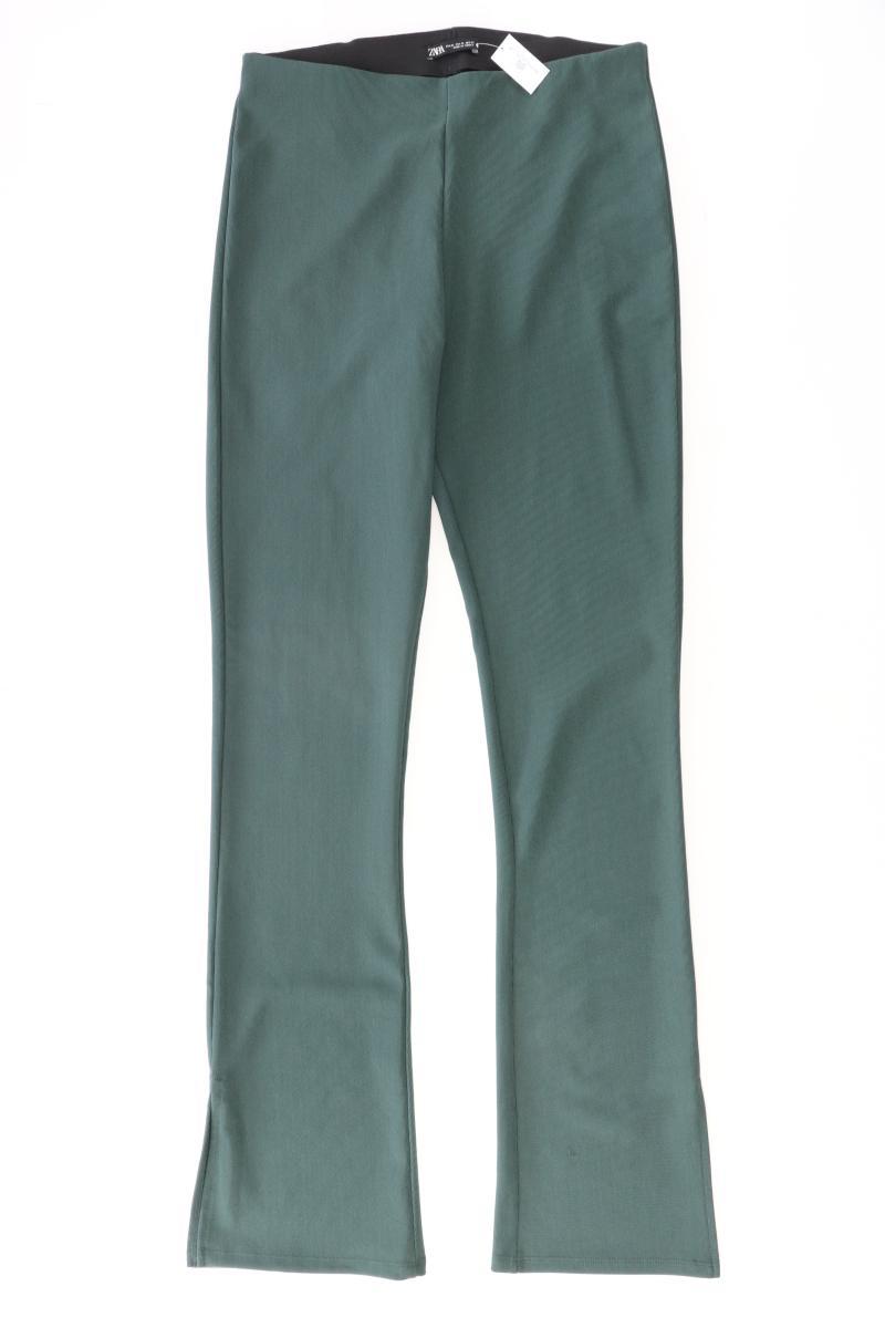 Zara Leggings Gr. XL grün aus Polyester