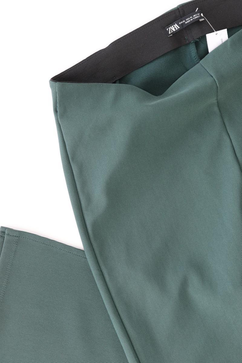 Zara Leggings Gr. XL grün aus Polyester