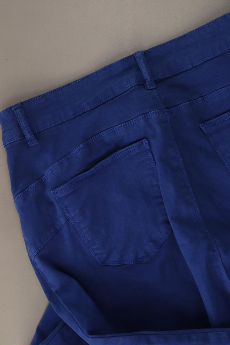 ZAC&ZOE Hose Gr. 42 blau aus Baumwolle