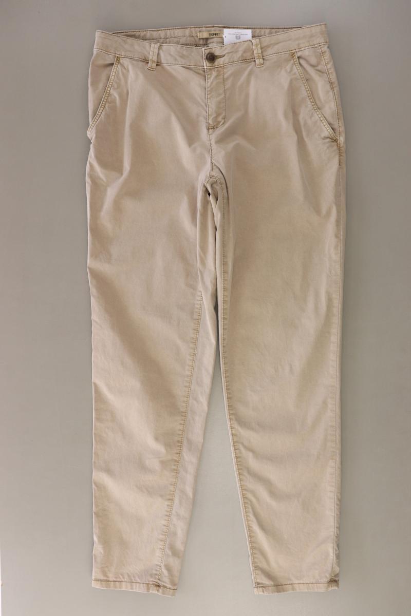 Esprit Chinohose Gr. 36/L30 creme aus Baumwolle