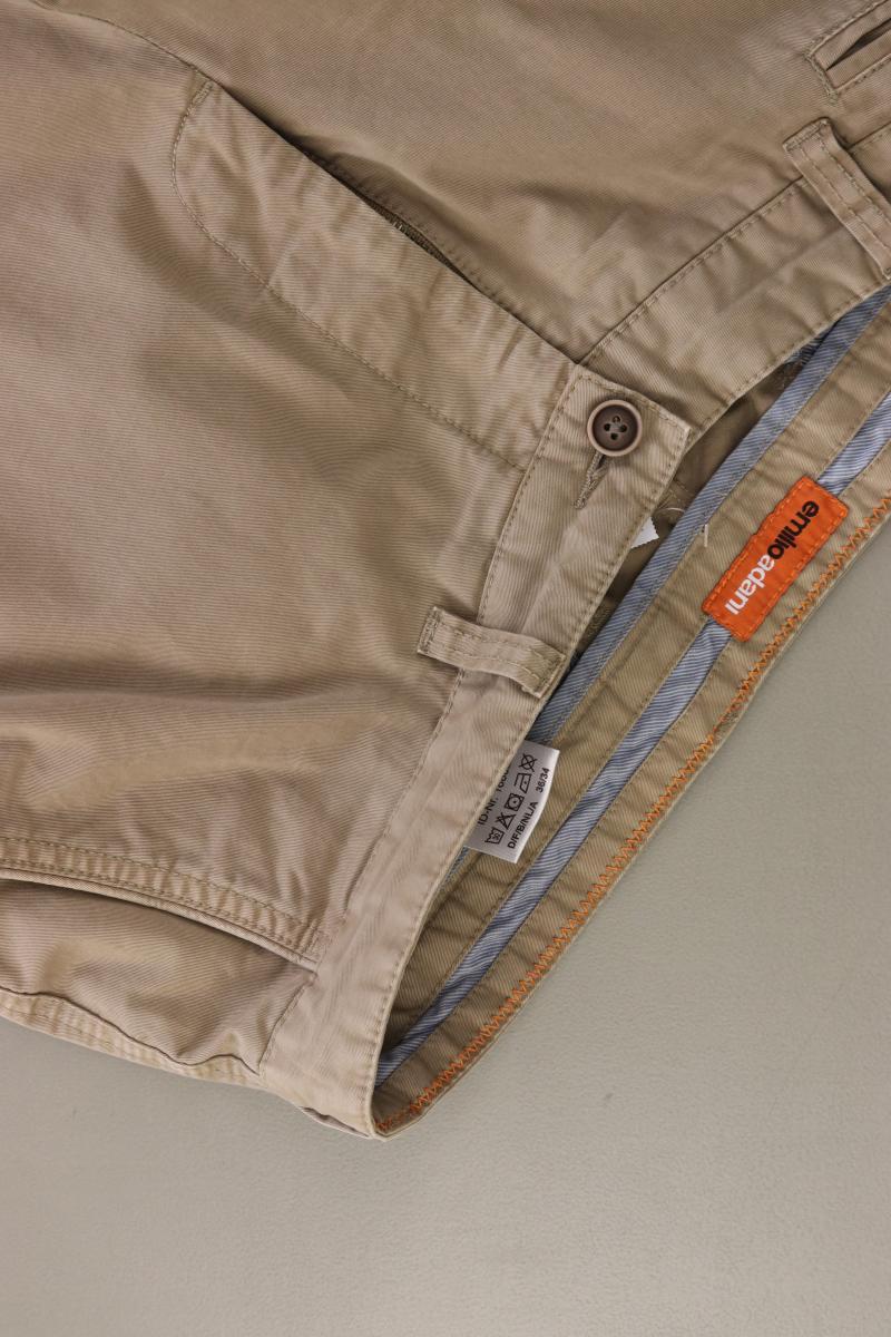 Emilio Adani Chinohose für Herren Gr. W36/L34 braun aus Baumwolle