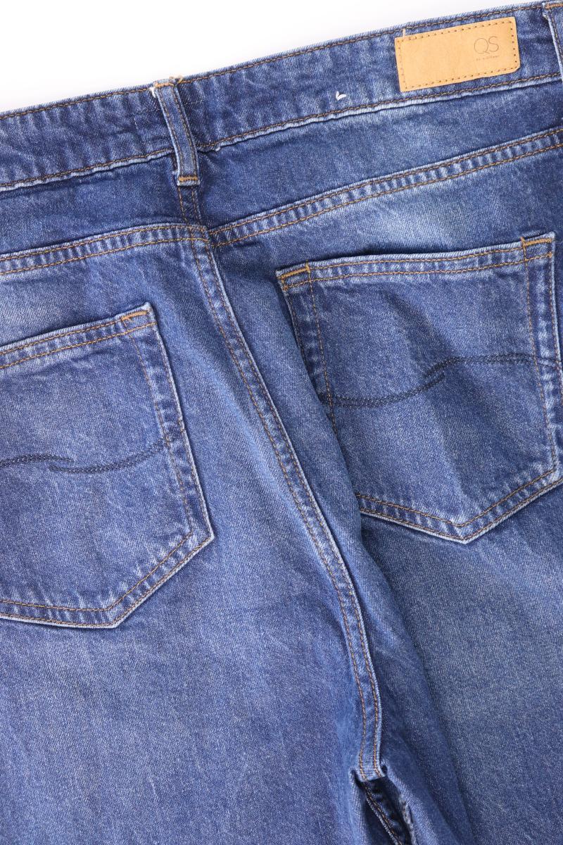 QS by s.Oliver Straight Jeans Gr. 40 blau aus Baumwolle