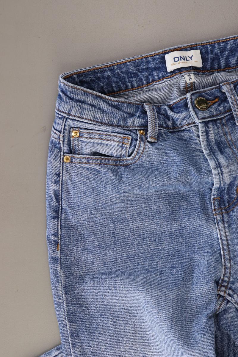 Only Mom Jeans Gr. W25/L32 blau aus Baumwolle