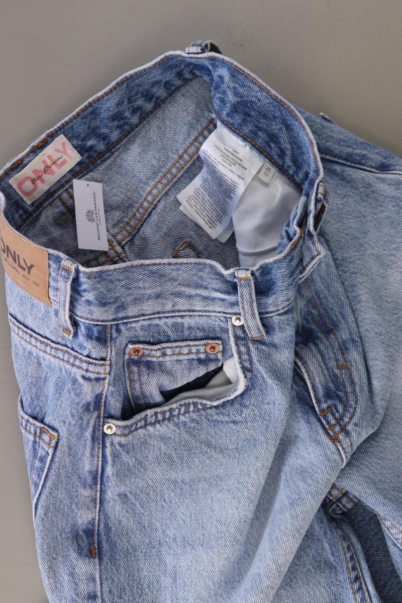Only Mom Jeans Gr. W25/L32 blau aus Baumwolle