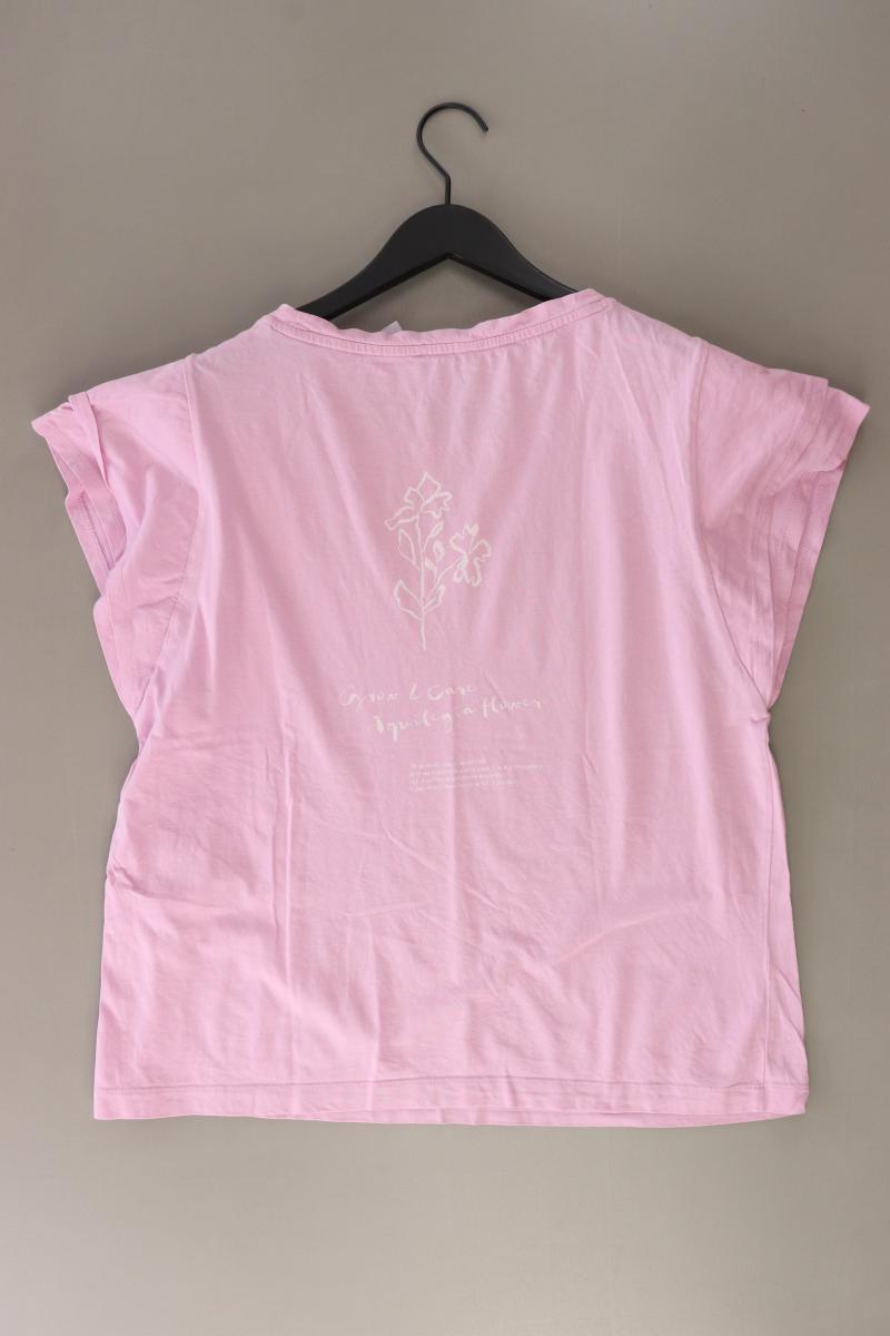 Esprit T-Shirt Gr. L Kurzarm lila aus Baumwolle