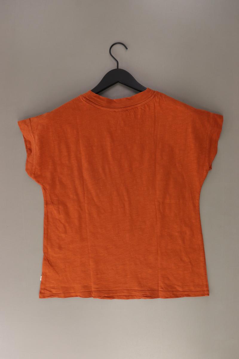 edc by Esprit T-Shirt Gr. M Kurzarm orange aus Baumwolle