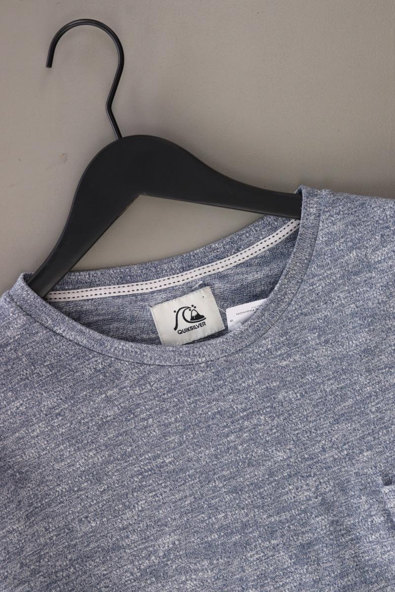 Quicksilver Longsleeve-Shirt für Herren Gr. L Langarm blau aus Baumwolle