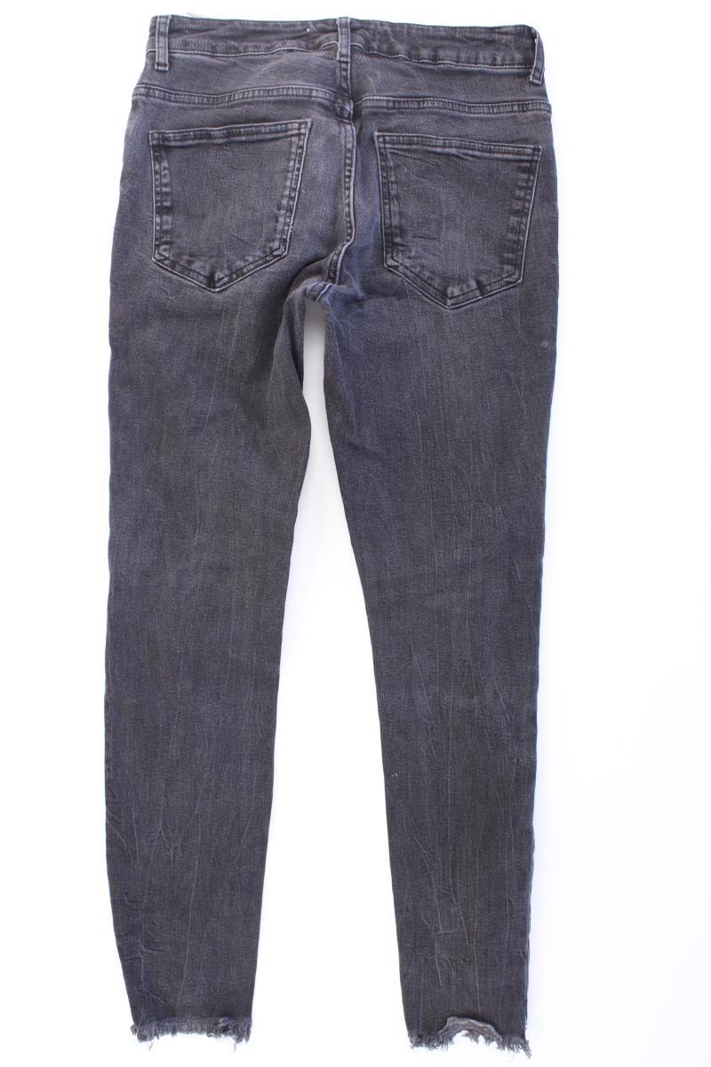 Zara Skinny Jeans Gr. 40 grau aus Baumwolle