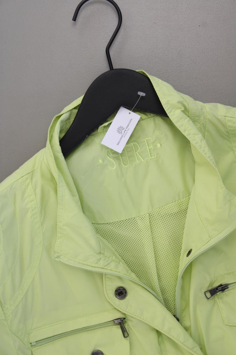 Sure Übergangsjacke Gr. 44 neuwertig grün aus Polyamid