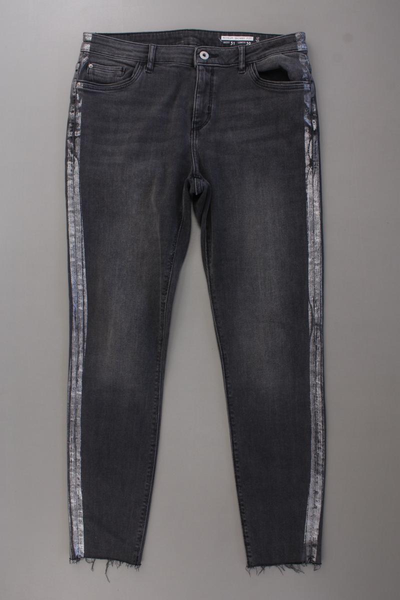 edc by Esprit Skinny Jeans Gr. W31/L30 neuwertig grau aus Baumwolle