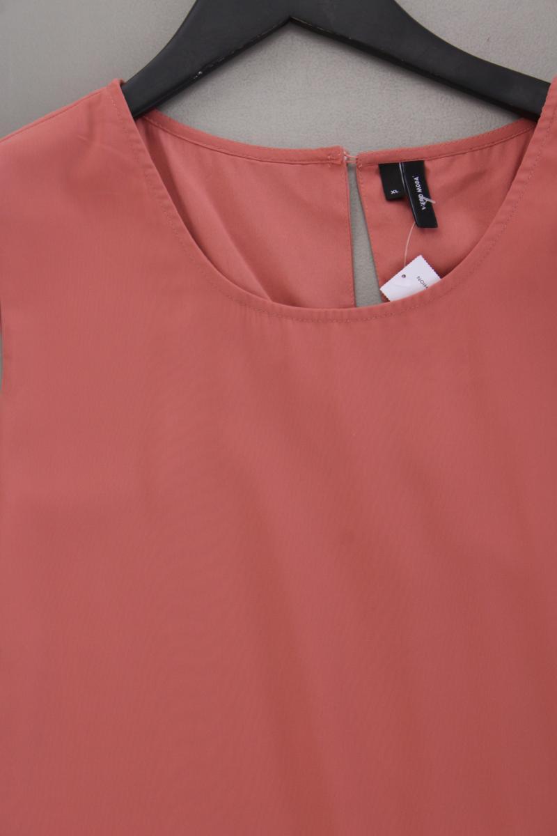 Vero Moda Bluse Gr. XL neuwertig Ärmellos rosa aus Polyester