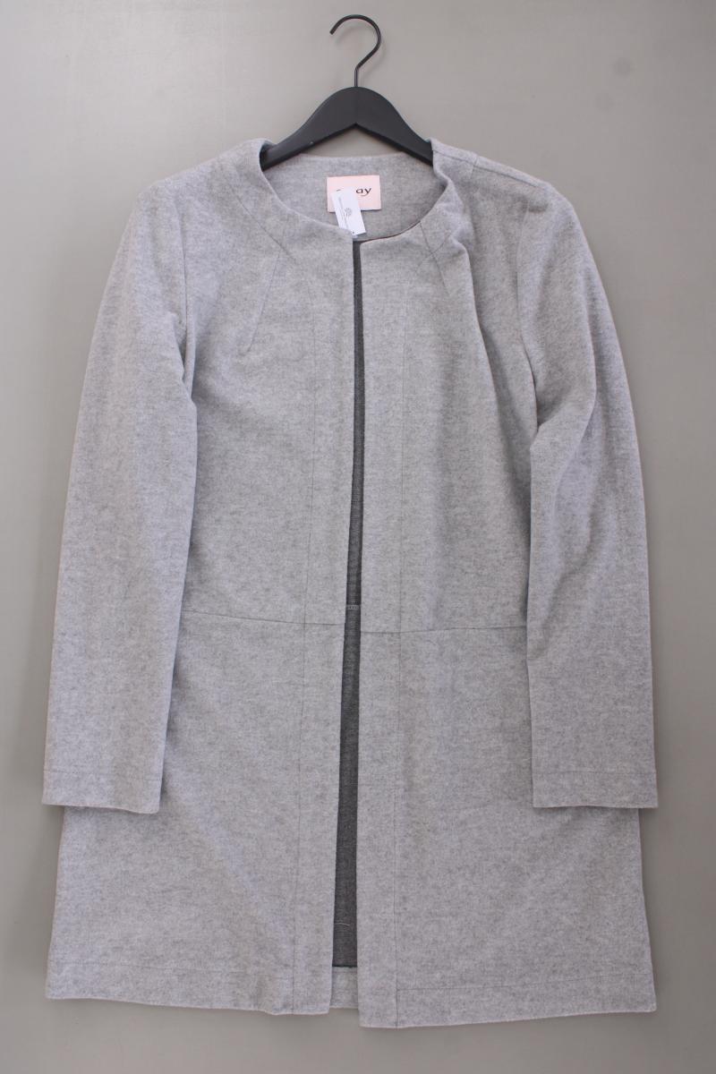 Orsay Übergangsmantel Gr. 42 neuwertig grau aus Polyester