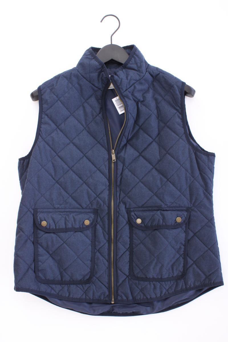 Tchibo Steppweste Gr. 44 blau aus Polyester