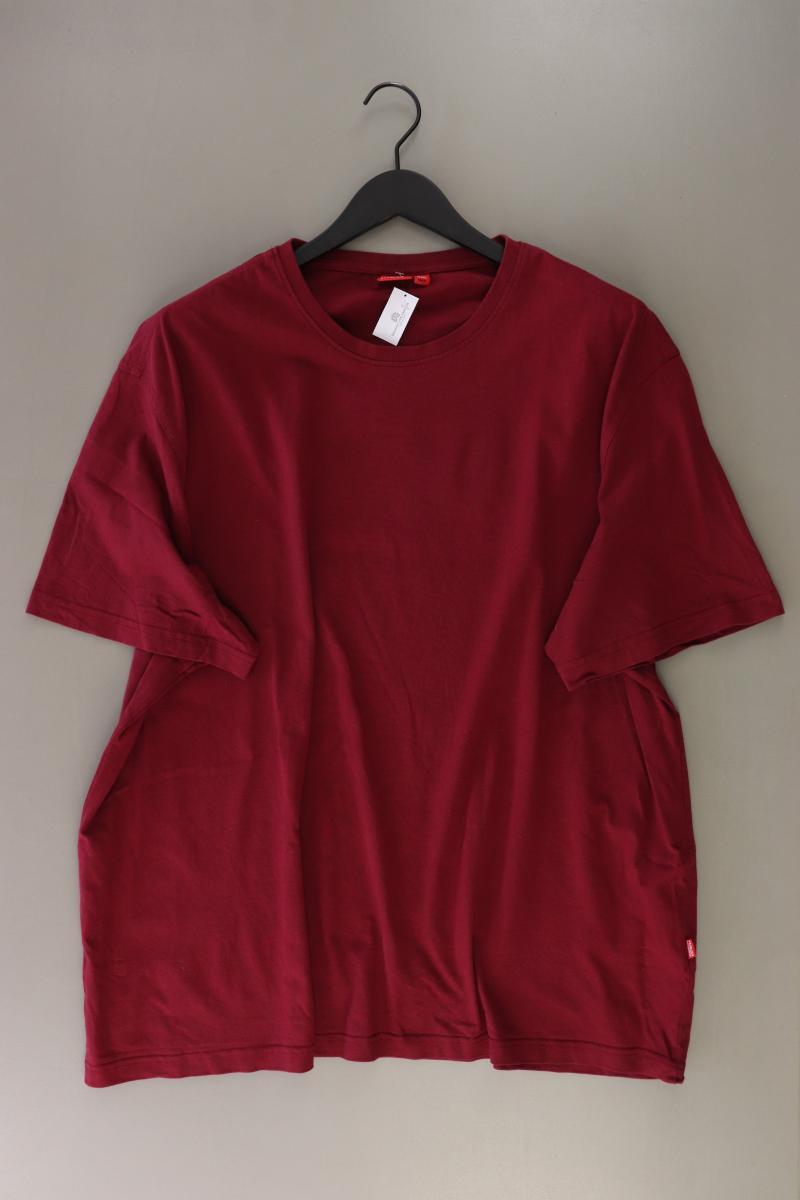 Engelbert + Strauss T-Shirt 4XL für Herren Gr. XXXL Kurzarm rot aus Baumwolle