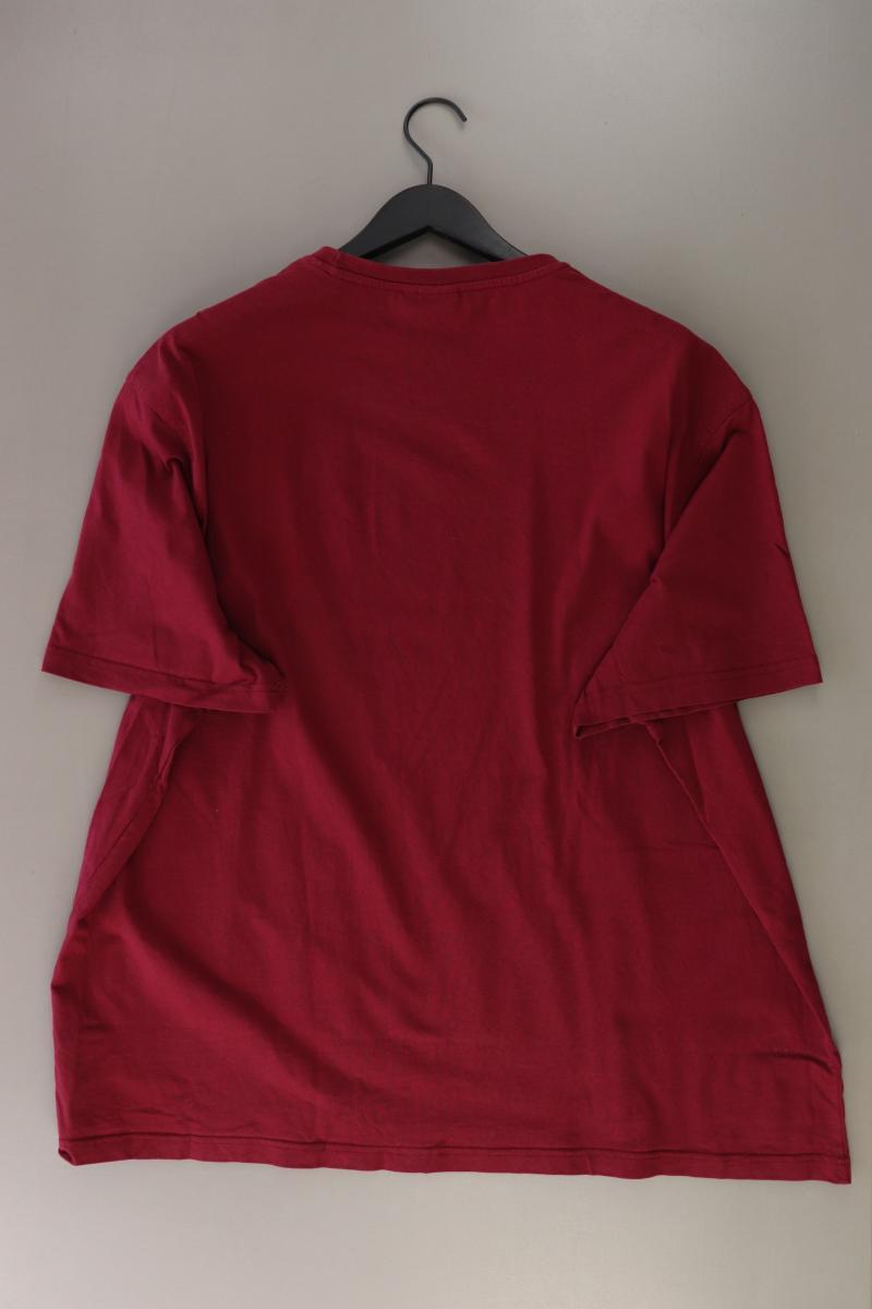 Engelbert + Strauss T-Shirt 4XL für Herren Gr. XXXL Kurzarm rot aus Baumwolle