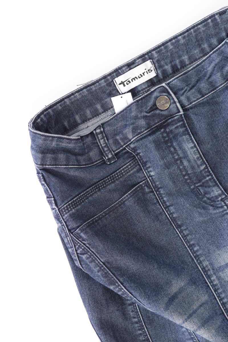 Tamaris Jeansrock Gr. 36 blau aus Baumwolle