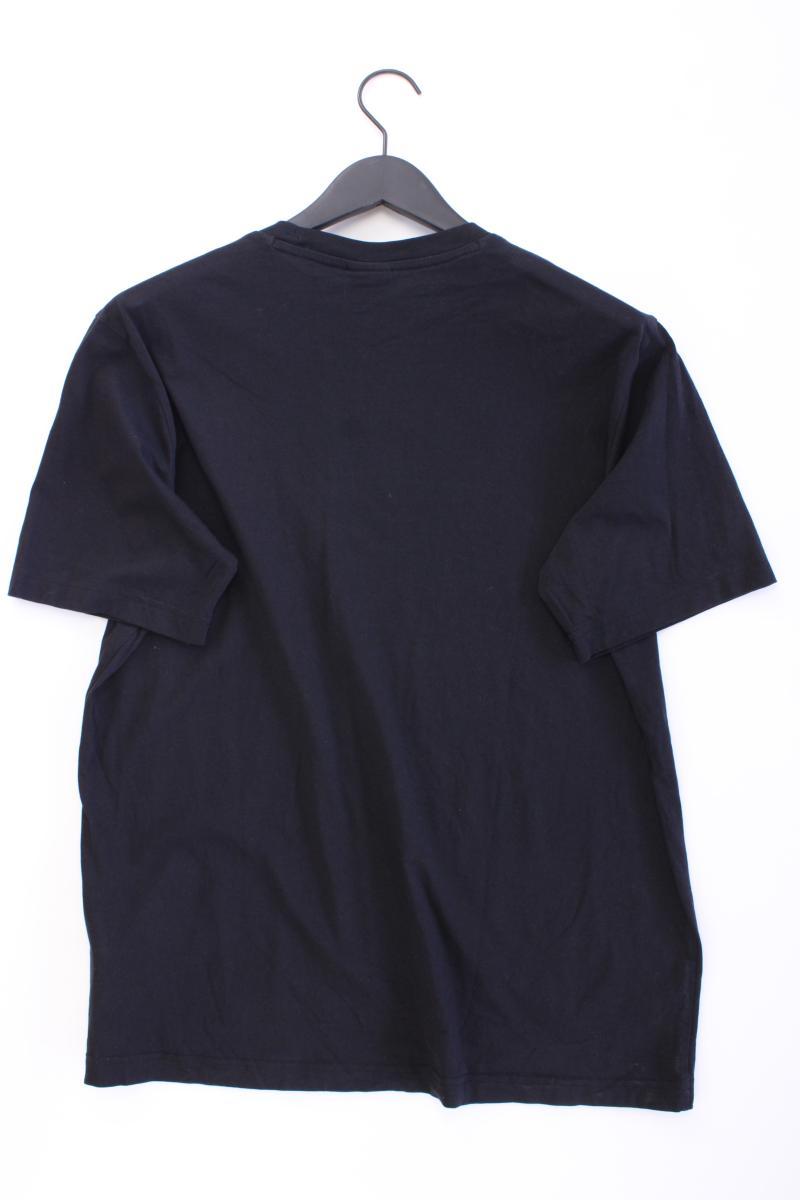 Champion T-Shirt für Herren Gr. XL Kurzarm schwarz aus Baumwolle