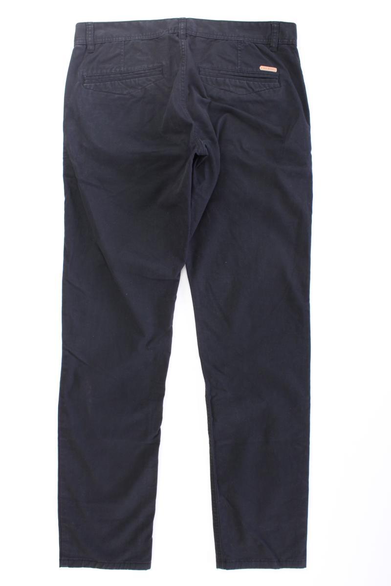 edc by Esprit Chinohose für Herren Gr. W32/L32 schwarz aus Baumwolle