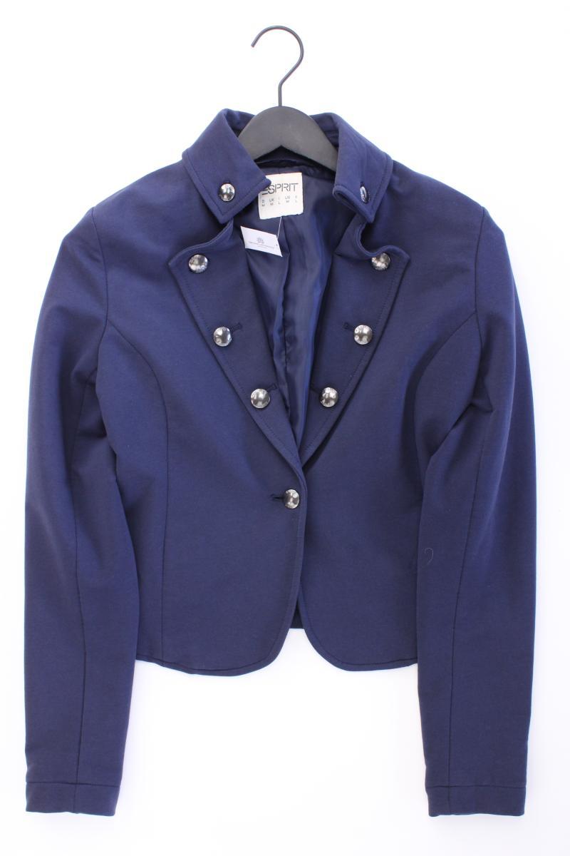Esprit Classic Blazer Gr. M blau aus Baumwolle