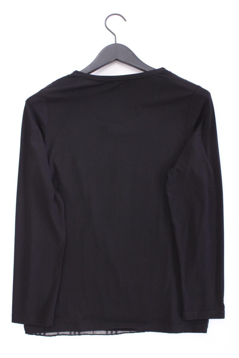 Sure Longsleeve-Shirt Gr. M Langarm mit Glitzer schwarz
