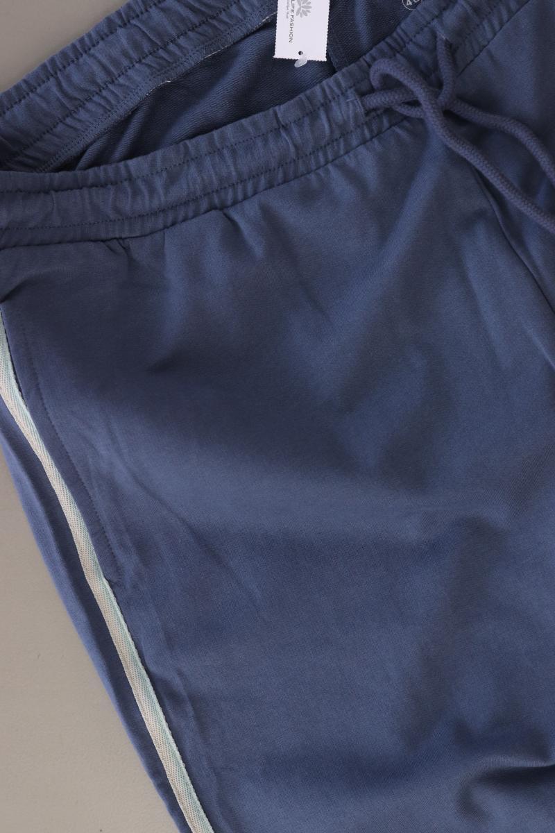 Helena Vera Jogginghose Gr. 46 blau aus Baumwolle