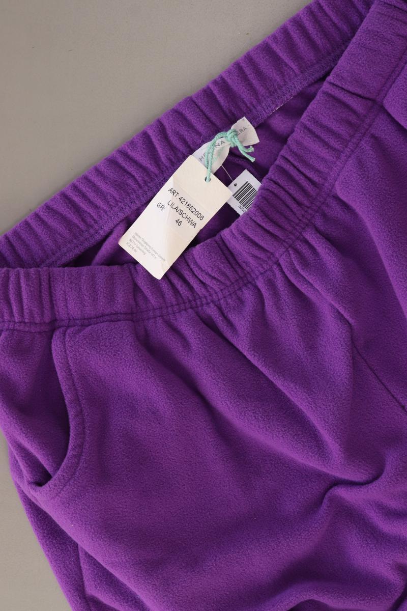 Helena Vera Fleece Hose Gr. 46 neu mit Etikett lila aus Polyester