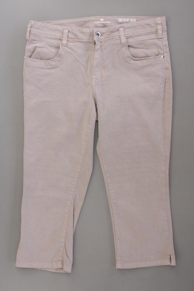 Tom Tailor 7/8 Hose Gr. W30 Modell Alexa creme aus Baumwolle