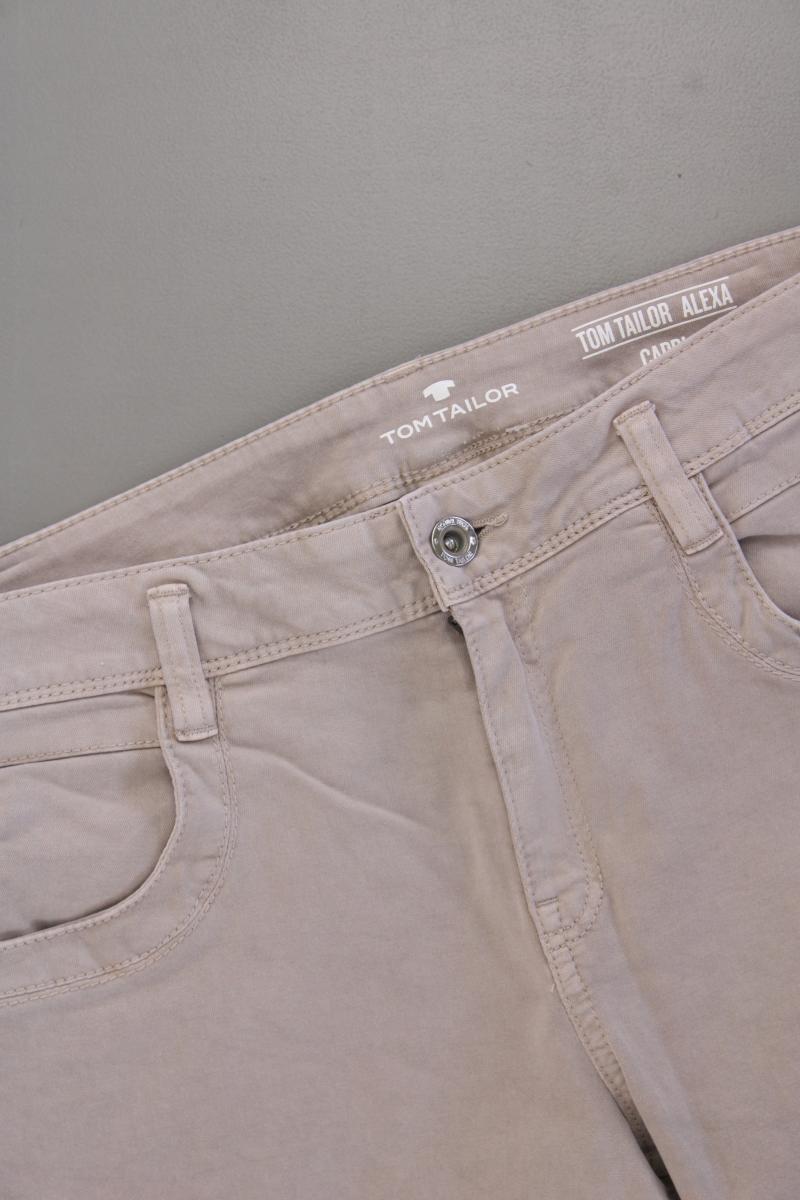 Tom Tailor 7/8 Hose Gr. W30 Modell Alexa creme aus Baumwolle