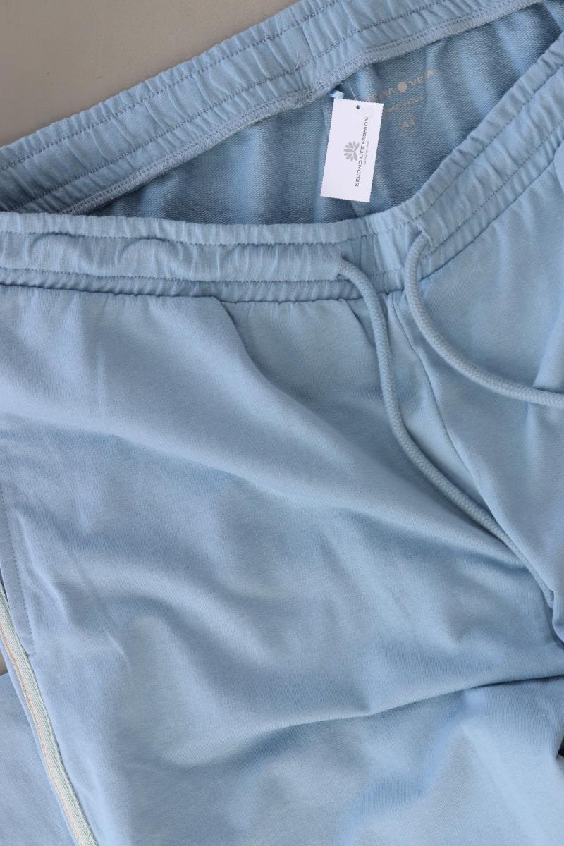 Helena Vera Jogginghose Gr. 44 blau aus Baumwolle