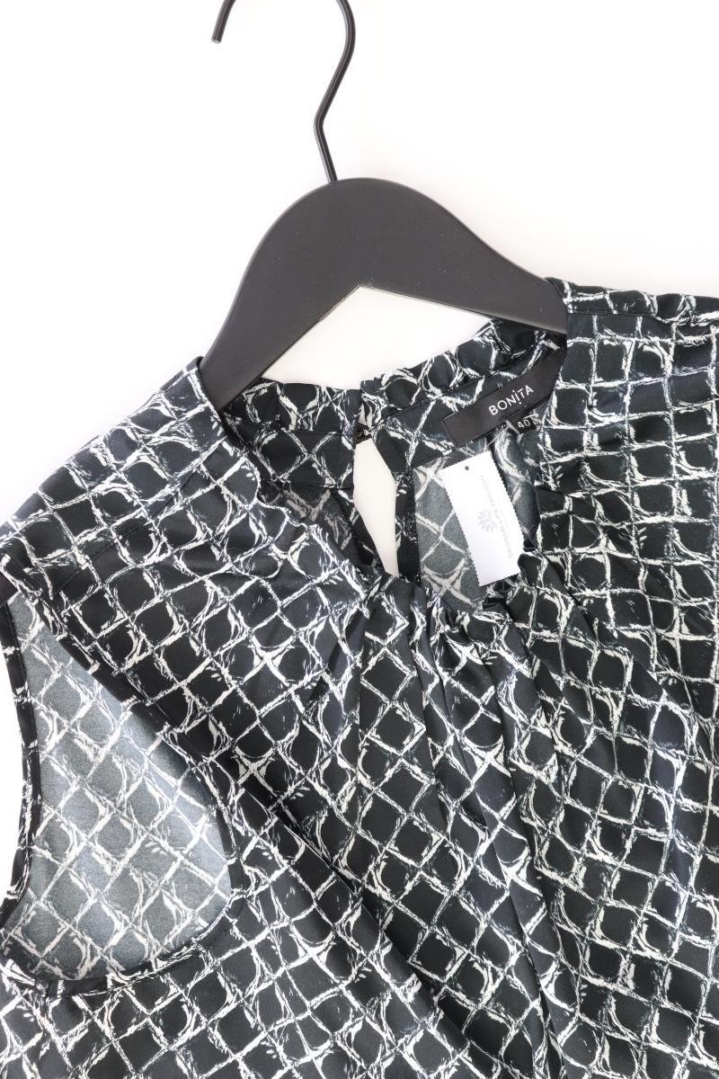 Bonita Ärmellose Bluse Gr. 40 schwarz aus Polyester