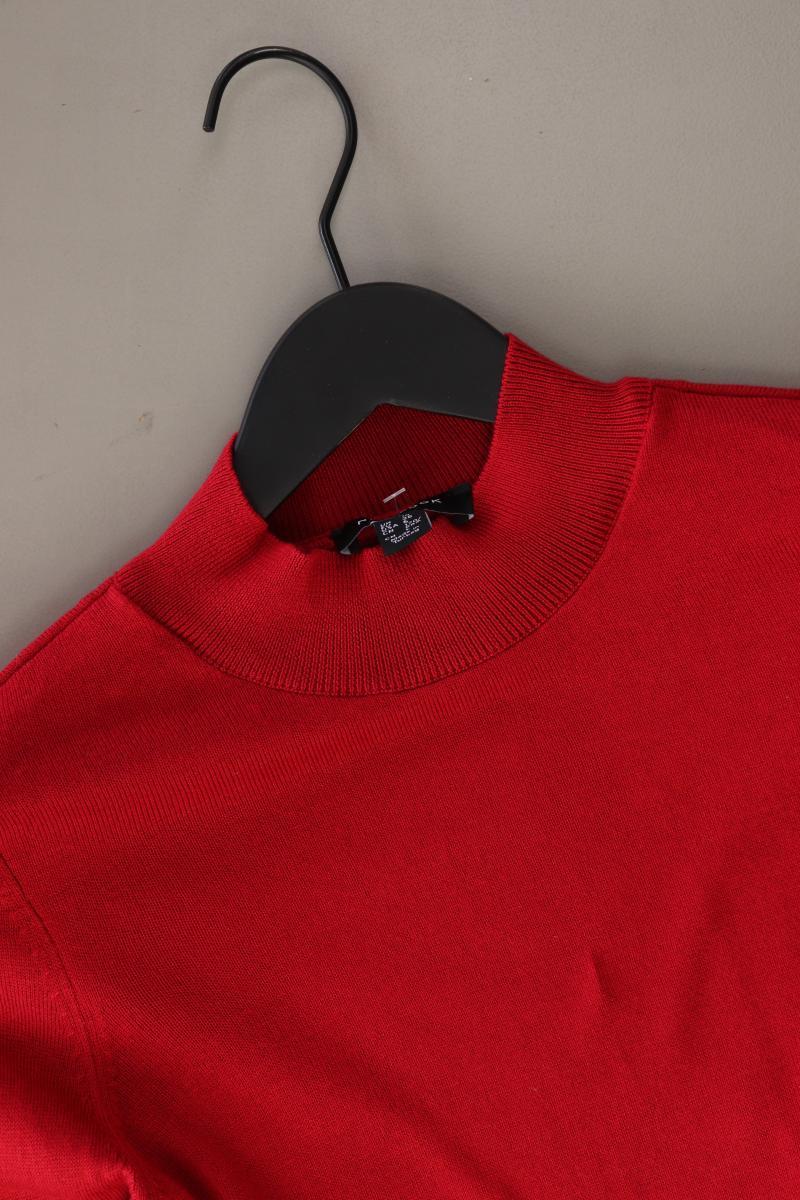 New Look Feinstrickpullover Gr. 38 rot aus Viskose