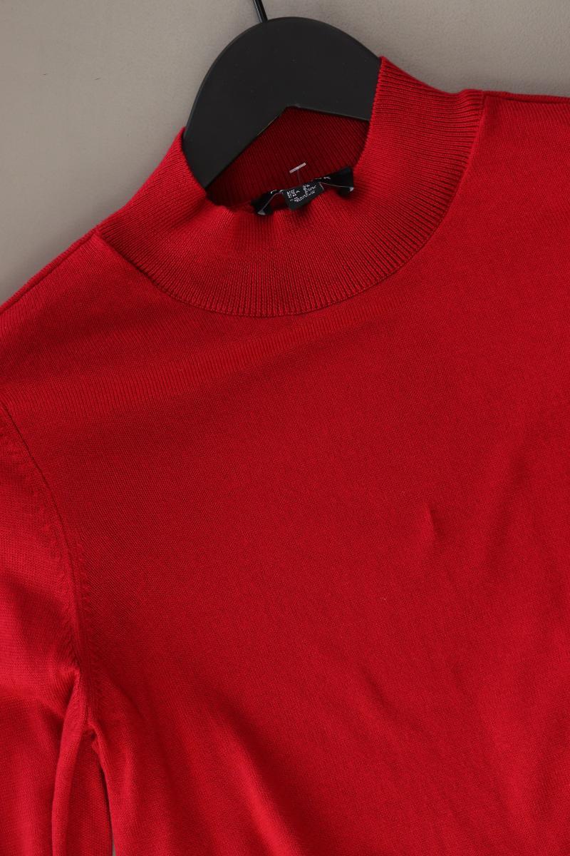 New Look Feinstrickpullover Gr. 38 rot aus Viskose