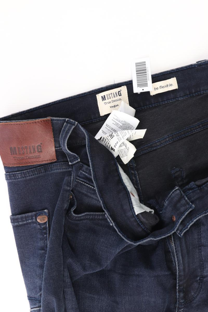 Mustang Straight Jeans für Herren Gr. W38/L34 Modell Vegas blau aus Baumwolle