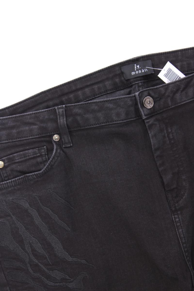 Monari Skinny Jeans Gr. 48 grau