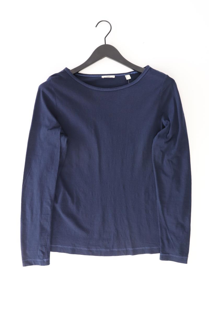 Esprit Longsleeve-Shirt Gr. L Langarm blau aus Baumwolle