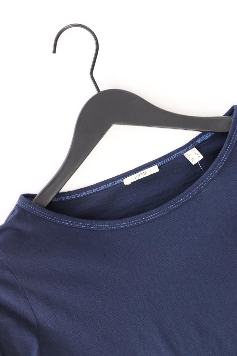 Esprit Longsleeve-Shirt Gr. L Langarm blau aus Baumwolle