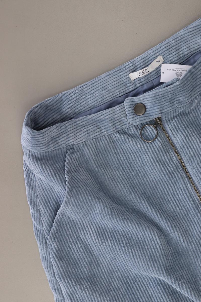 edc by Esprit Rock Gr. 38 blau aus Baumwolle