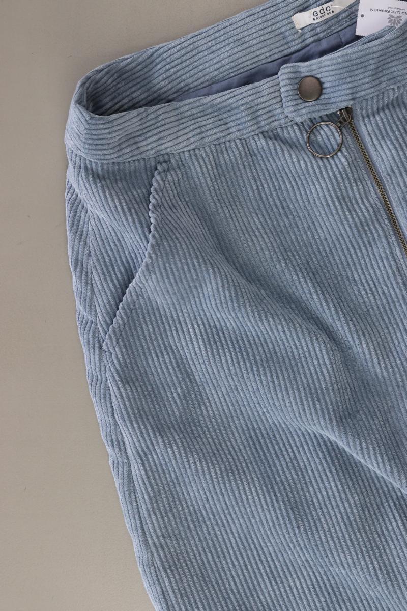 edc by Esprit Rock Gr. 38 blau aus Baumwolle