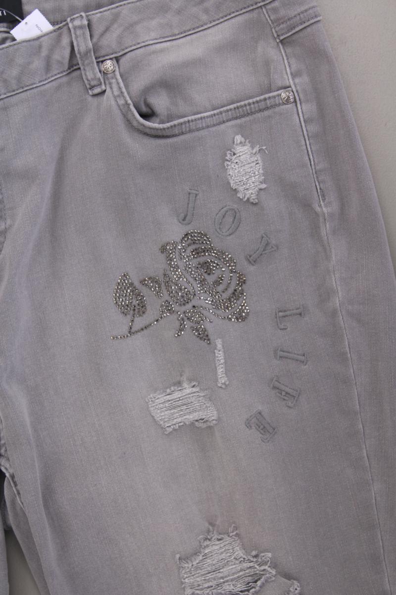 Monari Skinny Jeans Gr. 48 grau