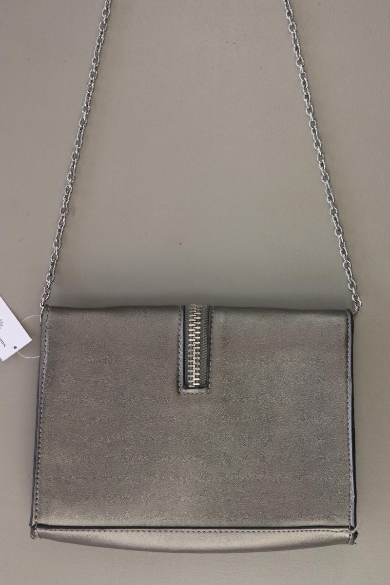 Pieces Umhängetasche silber aus Kunstleder