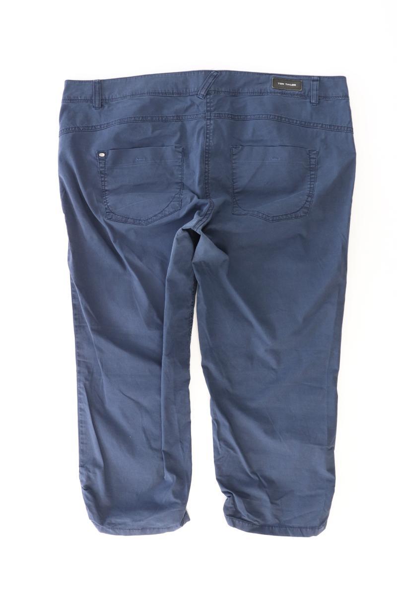 Tom Tailor 7/8 Hose Gr. 44 blau aus Baumwolle