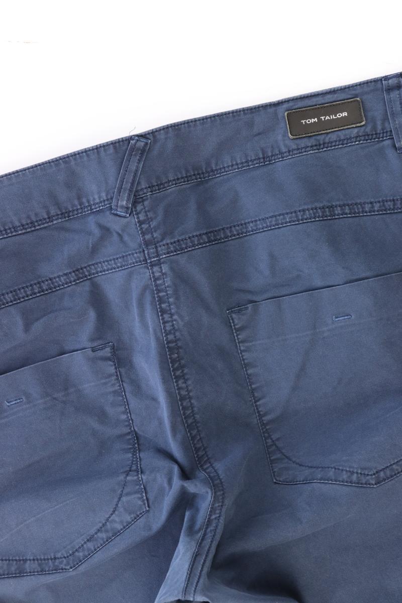 Tom Tailor 7/8 Hose Gr. 44 blau aus Baumwolle