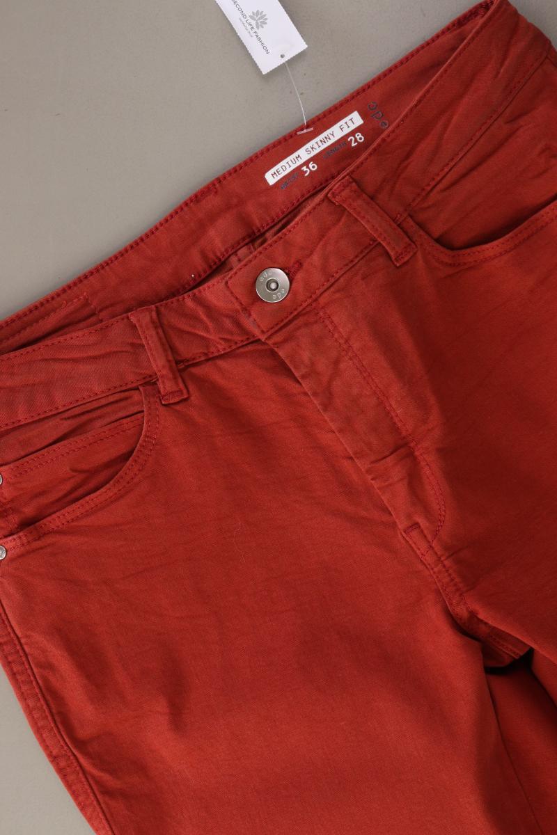 edc by Esprit Five-Pocket-Hose Gr. 36/L28 orange aus Baumwolle