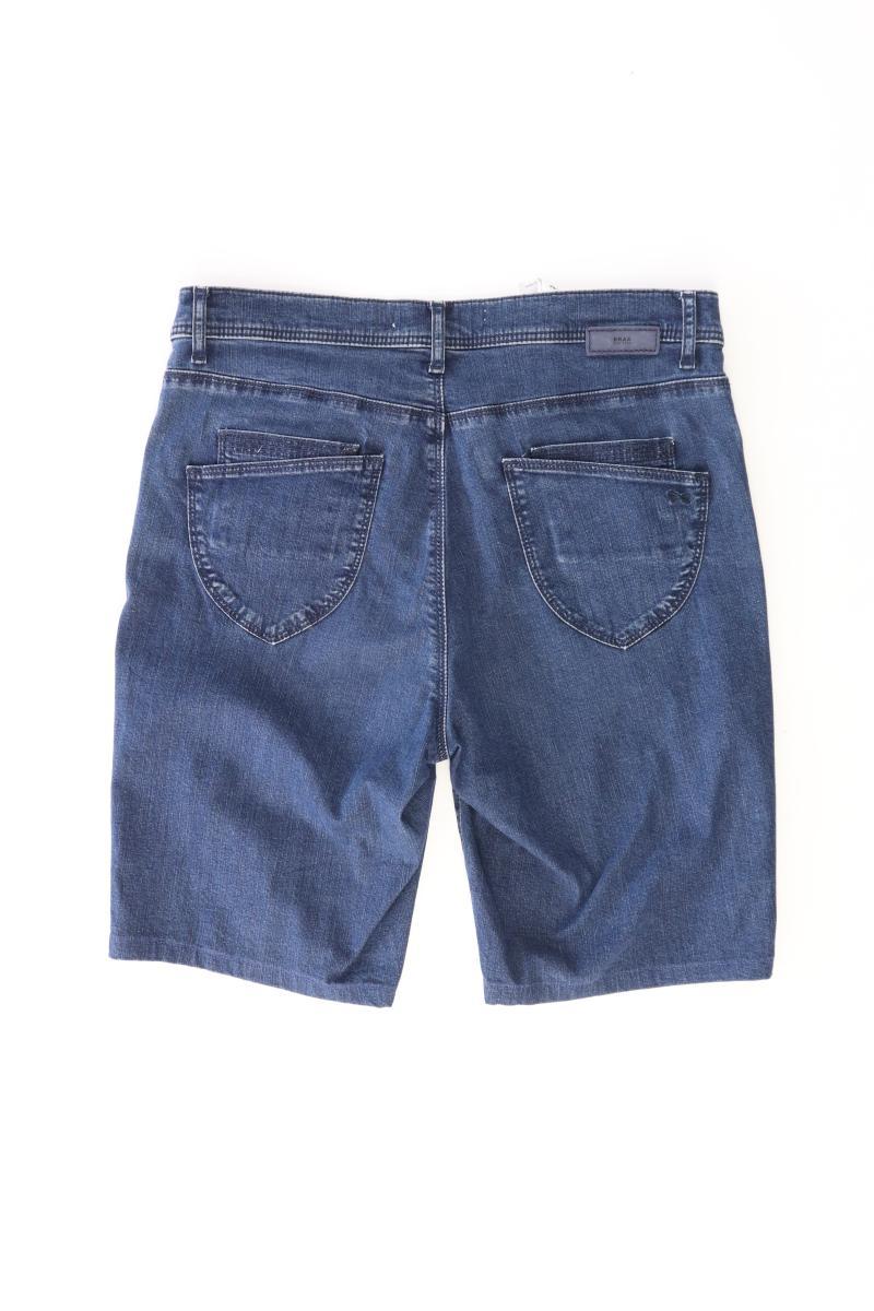 Brax Jeansshorts Gr. 36 blau aus Baumwolle