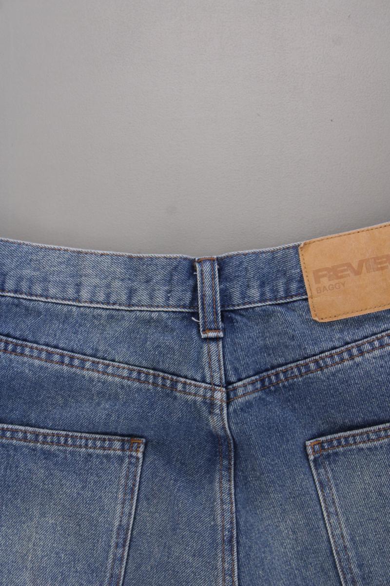 Review Mom Jeans Gr. W31 blau aus Baumwolle